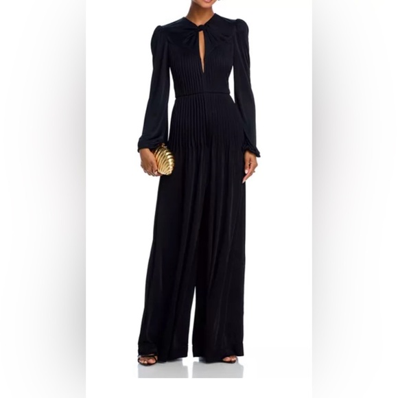 FARM Rio Long Sleeve Knot Jumpsuit